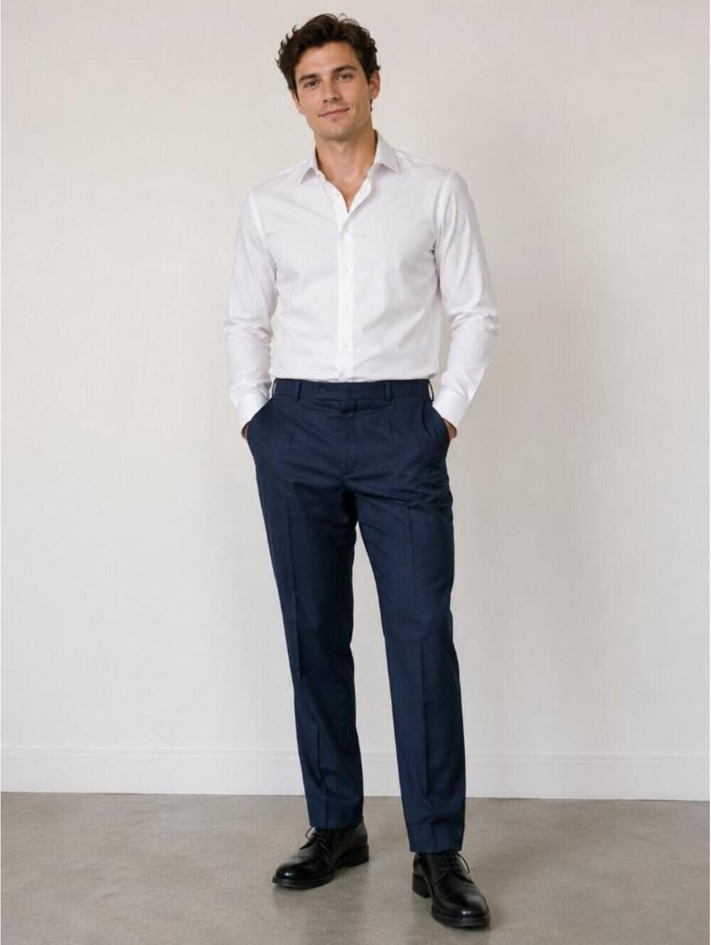 Knights Bridge For Men Black Dress Pants 36/26